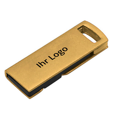 USB-Stick Mini-Twist, 8 GB, gold