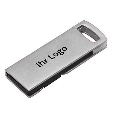 USB-Stick Mini-Twist, 8 GB, silber