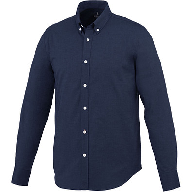 Vaillant langärmliges Hemd, navy, 3XL