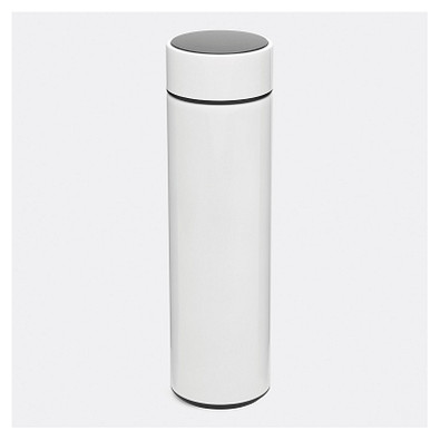 Vakuum-Isolierkanne EXQUISITE, doppelwandig,weiß