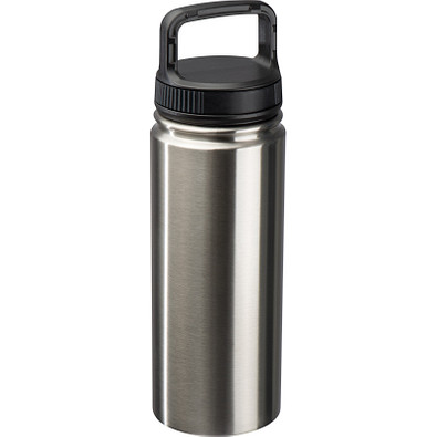 Vakuum-Trinkflasche 550 ml, grau