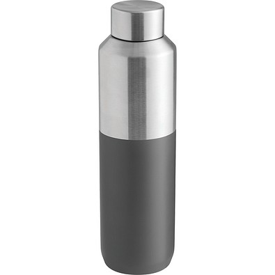 Vakuum-Trinkflasche STEECO, grau
