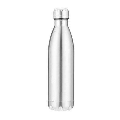 Vakuumflasche Edelstahl 500 ml, silber