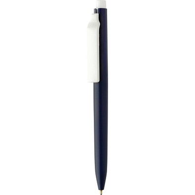 Vibe GRS-zertifizierter rABS-Stift mit Ultra-Glide-Tinte, navy blau, weiß