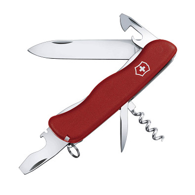 VICTORINOX Taschenmesser Picknicker, 11 Funktionen, rot