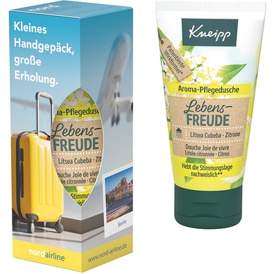 View Box, Kneipp Pflegedusche „Lebensfreude“, inkl. Druck