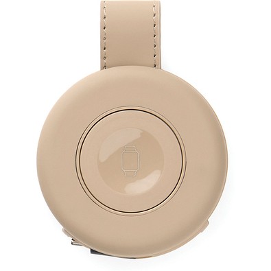 VINGA Baltimore 2-in-1 kabelloser 15W RCS Travel Charger, greige