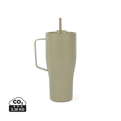 VINGA Eos Voyager 800ml Flasche aus RCS rec. Stainless-Steel, grün, grün
