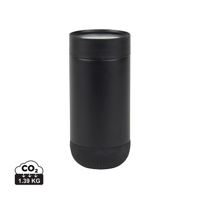 VINGA Erie 350ml Becher aus RCS rec. Stainless-Steel, schwarz, schwarz