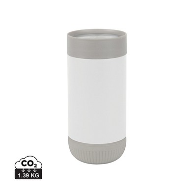 VINGA Erie 350ml Becher aus RCS rec. Stainless-Steel, weiß, grau