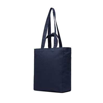 VINGA Hilo AWARE™ Tasche mit Reißverschluss aus rec. Canvas, navy blau
