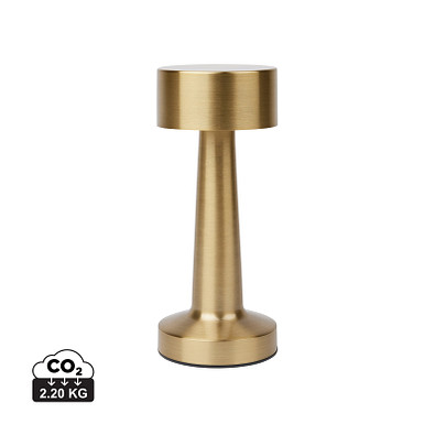 VINGA Maris Tischleuchte aus RCS recyceltem ABS, gold