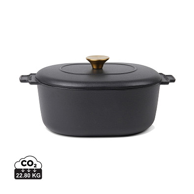 VINGA Monte Heritage Kokotte 4 L, schwarz