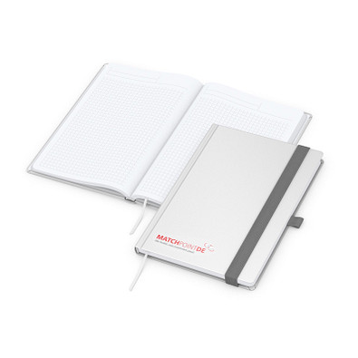 Geiger-Notes Vision-Book A5 Bestseller, inkl. Siebdruck, weiß