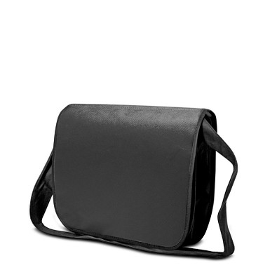 Joytex® Vlies-Business-Umhängetasche, anthrazit/schwarz