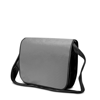 Joytex® Vlies-Business-Umhängetasche, grau