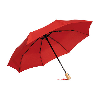 Automatik Windproof-Taschenschirm Calypso, rot