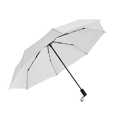 Vollautomatischer Windproof-Taschenschirm MISTRAL,weiß