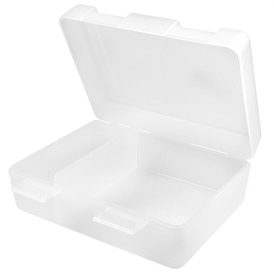 Vorratsdose Dinner-Box-Plus, transparent-milchig