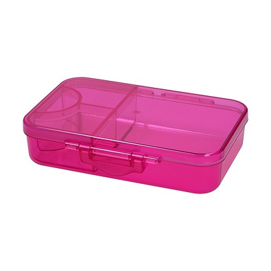 Vorratsdose Triva, transparent-pink