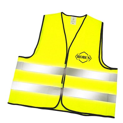 Warnweste im Etui, Gelb