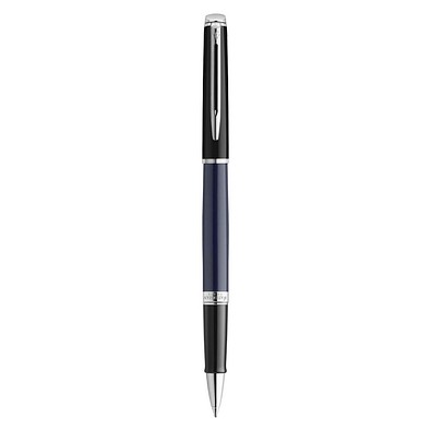 Waterman Hemisphere Color-Block Tintenroller mit Palladiumbeschichtung, blau