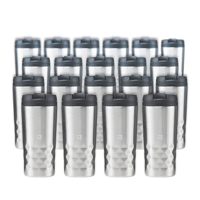 Werbe-Sparset: Thermobecher, 30-tlg., inkl. Gravur, 300 ml, silber