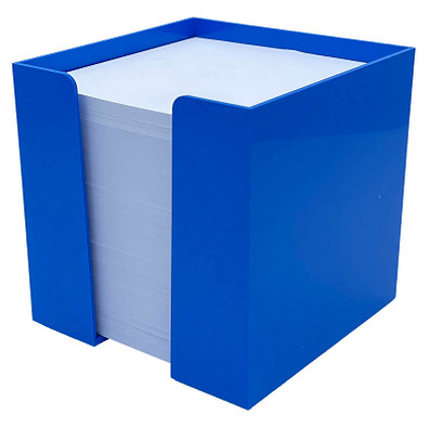 Werbe-Set: 108 Zettelboxen, inkl. Druck, blau