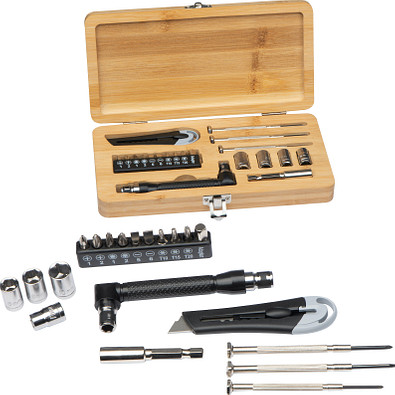 Werkzeugset Beringen, 21-tlg., beige