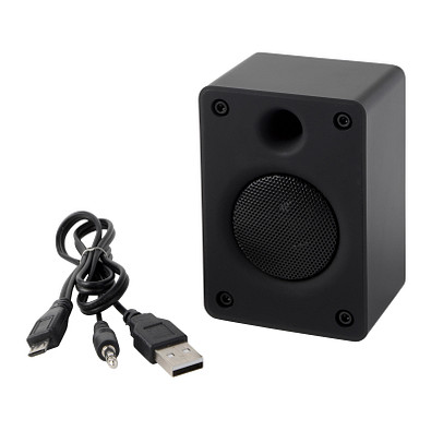 Wireless-Lautsprecher OLD SCHOOL,schwarz