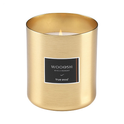Wooosh Scented Candle True Wood, roségold
