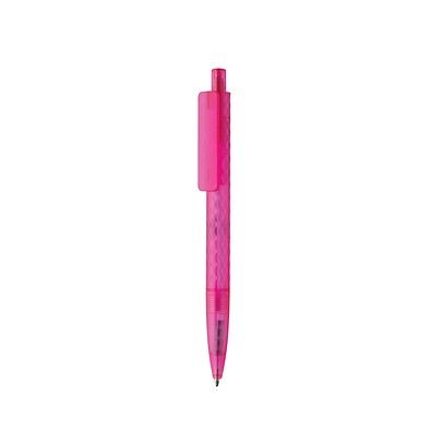 X3 Frosted-Pen aus GRS recyceltem PC, rosa