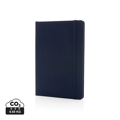 XD COLLECTION GRS-zertifiziertes rPET-A5-Notizbuch, navy blau, navy blau