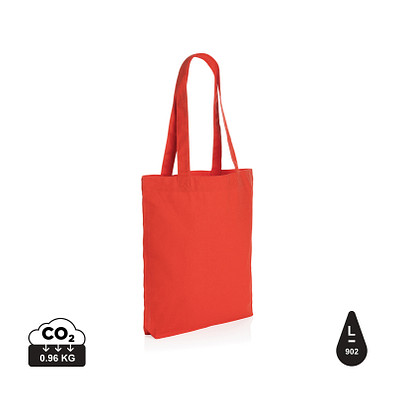 XD COLLECTION Impact Aware™ 285g/m² Tragetasche aus rCanvas, sattes rot
