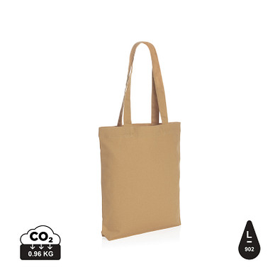 XD COLLECTION Impact Aware™ 285g/m² ungefärbte rCanvas-Tragetasche, braun