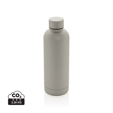 XD COLLECTION Impact Vakuumflasche aus RCS recyceltem Stainless-Steel, silber