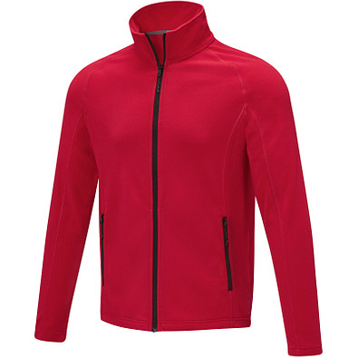Zelus Fleecejacke für Herren, rot,  S