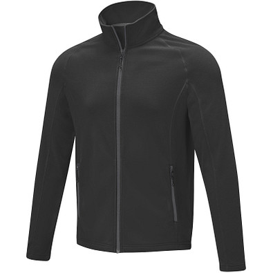 Zelus Fleecejacke für Herren, schwarz,  S