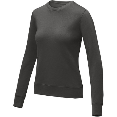 Zenon Sweater mit Rundhalsausschnitt für Damen, storm grey, M