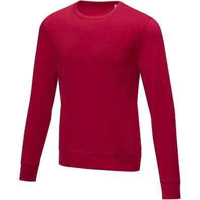 Zenon Sweater mit Rundhalsausschnitt für Herren, rot, XL