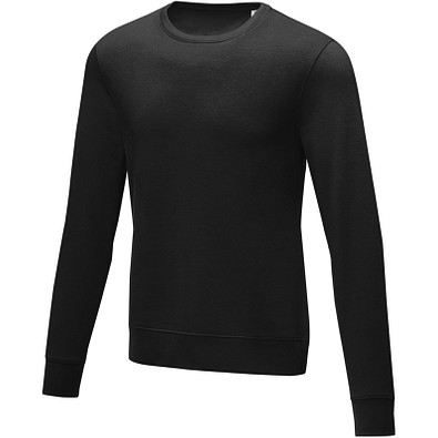 Zenon Sweater mit Rundhalsausschnitt für Herren, schwarz, XL