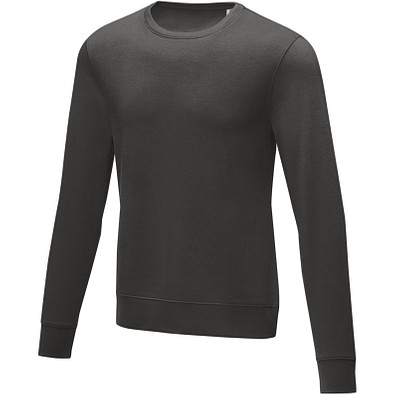 Zenon Sweater mit Rundhalsausschnitt für Herren, storm grey, S