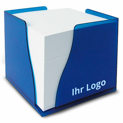 Zettelbox Curve, blau-gefrostet Zettelbox Curve, blau-gefrostet