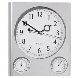 Quartz-Wanduhr, Weiß