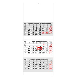 Geiger-Notes 3-Monats-Block-Wandkalender Blick 2027