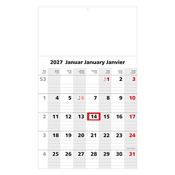 Geiger-Notes Monatskalender Solo 1 2027