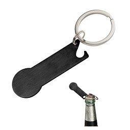 Einkaufswagenlöser no coin, schwarz