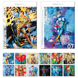 Bildkalender Bodypainting 2026