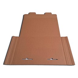 Einzelversandkarton Wellkarton für Bildkalender bis Format 44 x 36 cm, braun