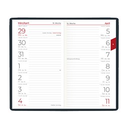 Taschenplaner Moldau PVC, dunkelblau